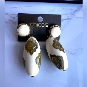 Chico’s Jacqui Earrings - Rare Find!